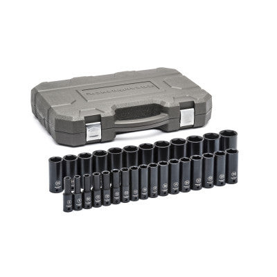 SURFACE DR DEEP IMP SOCKSET 1/2" DR  6PT 8-36MM