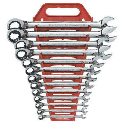13PC REVERSIBLE COMB RATWRENCH SAE NON CAPSTOP