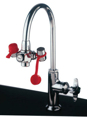 EMERGENCY FAUCET MOUNTEDEYE WASH W/ADJUSTABL