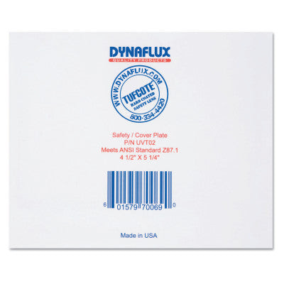 4 1/2 X 5 1/4 TUFCOTE HARD COATED SAFETY LENS