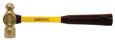 1 LB. BALLPEEN HAMMER W/FBG HANDLE