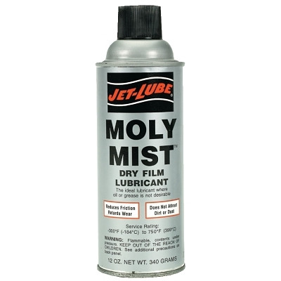 MOLY MIST 12OZ. AEROSOLDRY FILM LU
