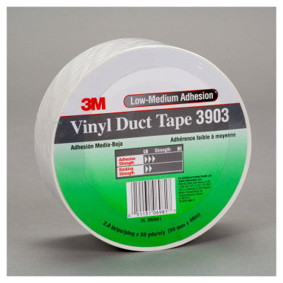 3M VINYL DUCT TAPE 3903GREEN 2" X 50YD 6.3MIL