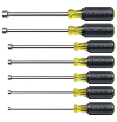 7 PIECE MAGNETIC NUT DRIVER SET 6" SHANKS