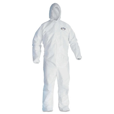 KLEENGUARD EXTRA 2X LARGE WHITE COVERALL ZIPPER