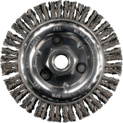 WHL KNOT STR BEAD CARBONSTEEL 4-1/2X.020X5/8-11
