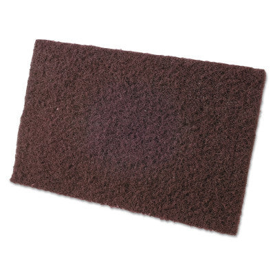 ALL PURPOSE MAROON 6"X9"HAND PAD 10/PKG