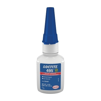 1-OZ SUPER BONDER 495INSTANT ADHESIVE
