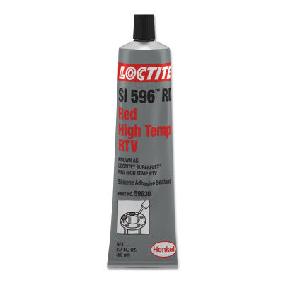 80-ML. SUPERFLEX RED HIGH TEMP RTV SILICON