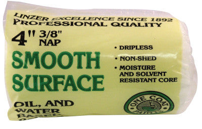 WHT WOVEN LINT FREE CVR3/8 NAP; 4"