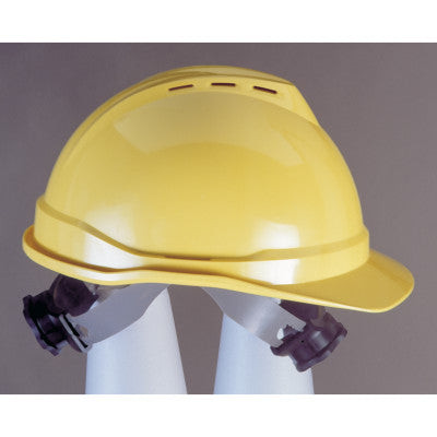 YELLOW TOPGARD HAT W/RATCHET SUSPENSION