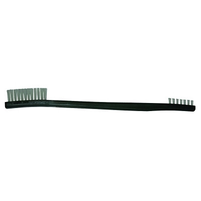 AUTO DETAIL BRUSH-WHITENYLON-DOUBLE ENDED