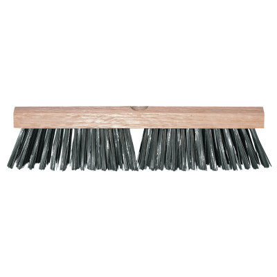 12"CARBON STEEL WIRE DECK BRUSH W/O H