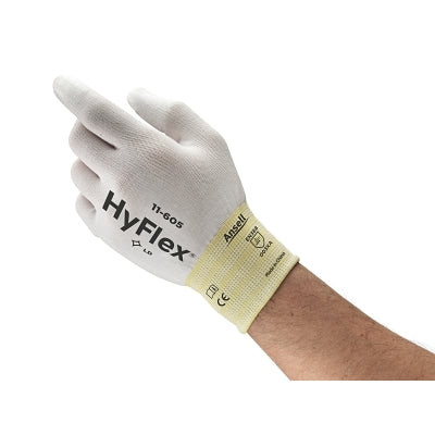 HYFLEX 11-605 FINE GAUGENYLON FOAM PU SZ 9