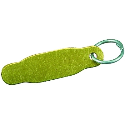 1/2"X1-3/4" BRASS TAG W/RING