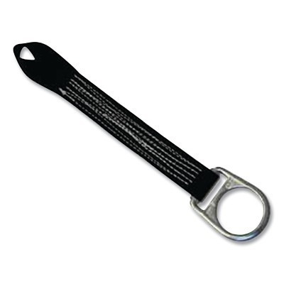 LANYARD 18" BLK D-RING EXTENSION