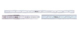 300MM X 12" STEEL RULE