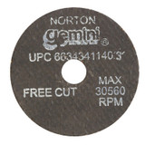 2"X1/8"X3/8" GEMINI FREECUT CUT-OFF WHE