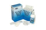 1 EYEWASH 4 OZ STERILE EYE CUP 2 EYE PADS STRIPS