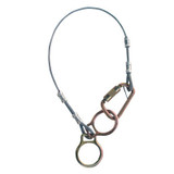 TIE-OFF ADAPTER ANCHOR 2190101 GALVANIZED STEEL