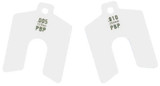 .125X2"X2" SLOTTED SHIM
