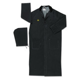 CLAS PLUS .35MM PVC/POLYFLM RESIS RIDERCOAT BLK