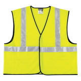 LIME GREEN  CLASS 2  ECONOMY VEST  X-LARGE