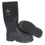 MUCK BOOT CHORE CLASSIC-BLACK STEEL TOE-SZ 12