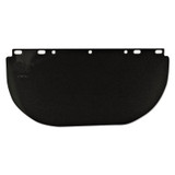 ANCHOR 8 X 16-1/2 DARK GREEN VISOR FOR FIBRE MET