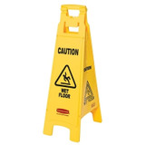 FLOOR SIGN WET FLOOR 38IN/96CM YEL