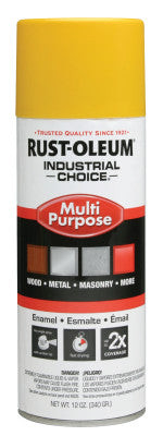 SAFETY YELLOW IND. CHOICE PAINT 12OZ. FIL.WT