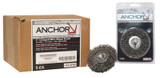 ANCHOR 3" CRIMPED WHEEL .014 STEEL FILL  1/4