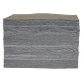 15" X 17" UNI SORBENT PADS  ABS CAP - 17 GAL