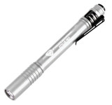 STYLUS PRO SILVER BODY W/WHT LED INCL BATTERIES