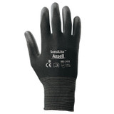 HYFLEX 48-101 BLACK NYLON LINED SZ 7