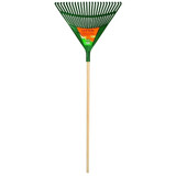 24" POLY LEAF RAKE