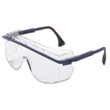 UVEX ASTRO OTG 3001 SAFETY SPECTACLE BLUE FRAME