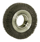 6" MEDIUM FACE CRIMPWIREWHL .014" STL FILL 2"