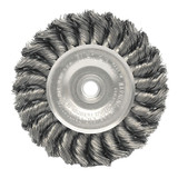 4"STD TWIST KNOT WIRE WHL .020"STL FILL 1/2"3/8"