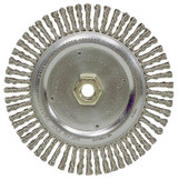 ROUGHNECK 7"WELD BRSH .020"SS WF 5/8"11