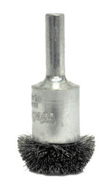 3" CIRCULAR FLARED CRIMPWIRE BRSH .006" SS FILL
