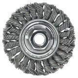 4"STAND TWIST KNOT WIREWHL .014"STL FILL 5/8"11