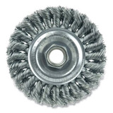 4"STAND TWIST KNOT WIREWHL .014"STL FILL 5/8"11