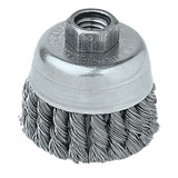 2-3/4"SINGLE ROW KNOT WIRE BRSH .020"SS 5/8"11