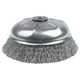 6" CRIMPWIRE CUP BRSH .020" SS FILL 5/8"-11 UNC