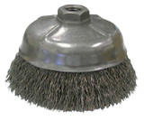 5" CRIMPWIRE CUP BRSH .014" STL FILL 5/8"-11 UNC