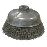 5" CRIMPWIRE CUP BRSH .014" STL FILL 5/8"-11 UNC