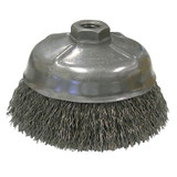 5" CRIMPWIRE CUP BRSH .020" STL FILL 5/8"-11 UNC