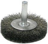 2" RADIAL WIRE WHEEL- .014- 1/4" STEM (CFR-2)