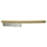 VP HANDWIRE SCR BRSH .012 SS CURVE HDL 4X18